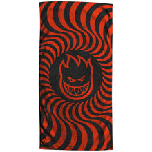 Lade das Bild in den Galerie-Viewer, SPITFIRE WHEELS - &quot;BIGHEAD SWIRL II&quot; BEACH TOWEL
