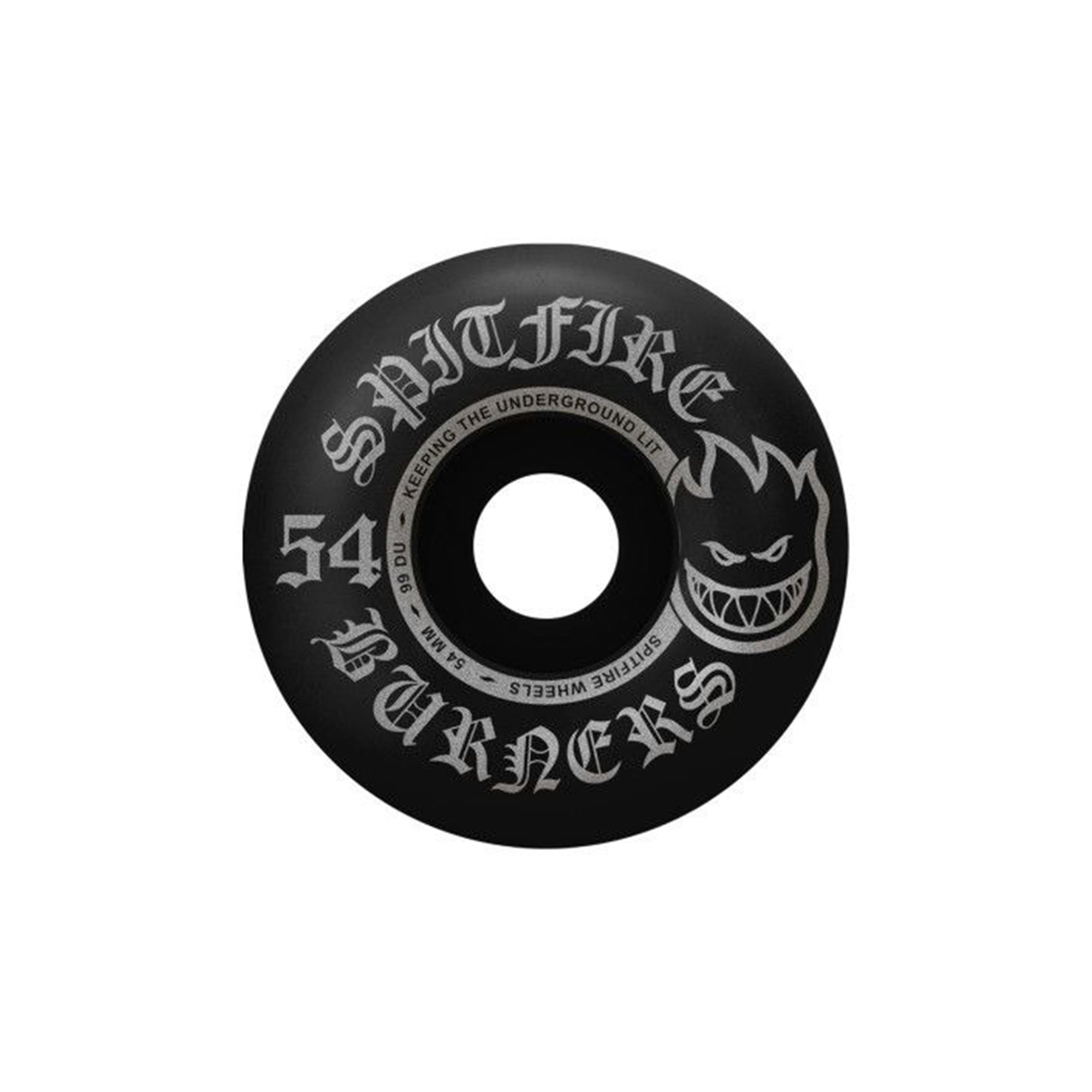 "BURNERS" BIGHEAD SHAPE WHEELS (BURNER FORMULA - 99D - 54MM - BLACK))