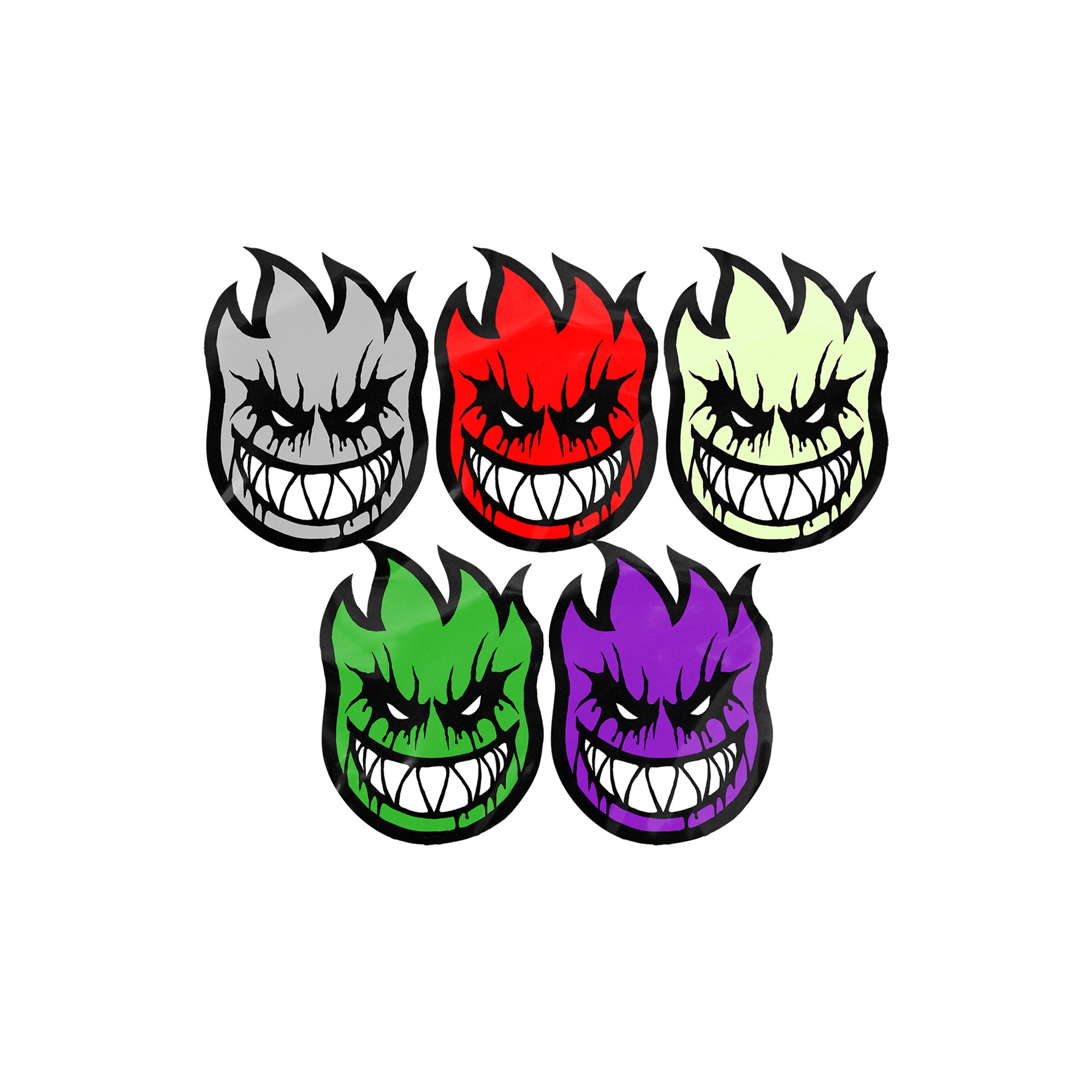 "DEATHMASK II" STICKERS (VARIOUS COLOURS)-1