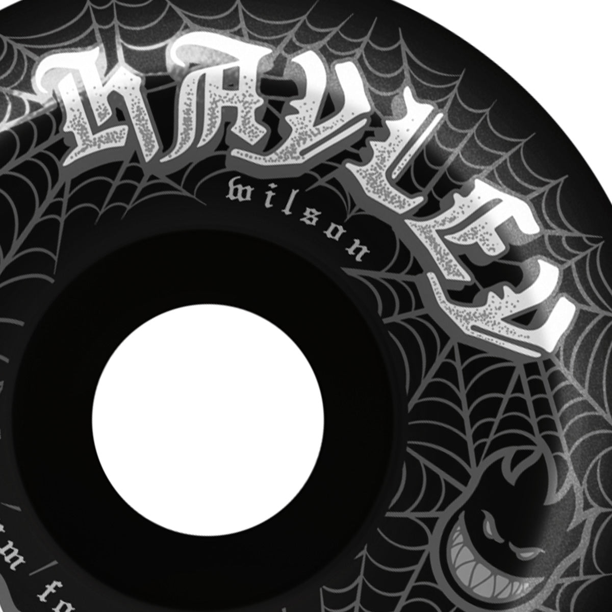SPITFIRE WHEELS - HAYLEY WILSON'S "WEBBED" CONICAL FULL WHEELS (F4 - 53MM - 99D - BLACK)