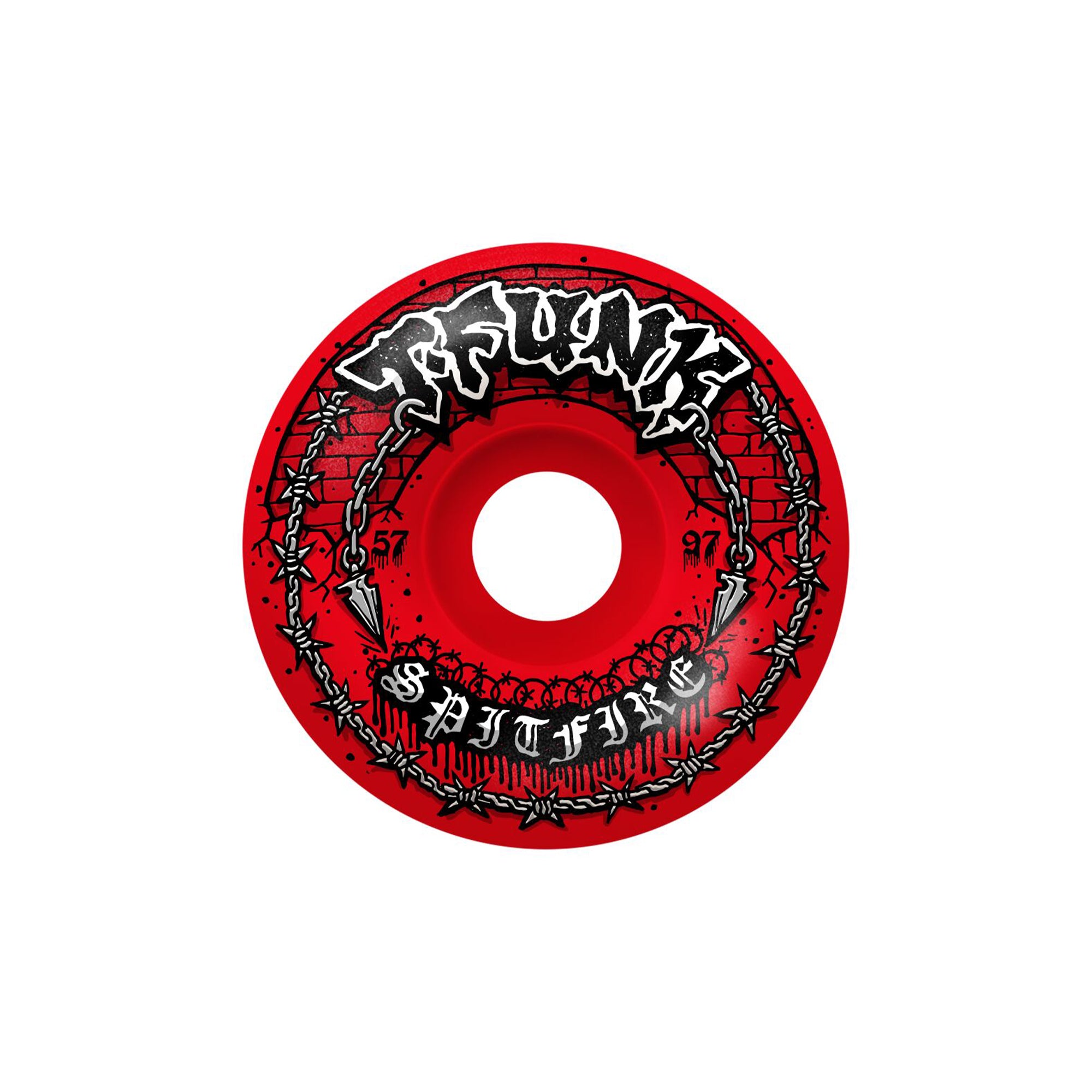 T-FUNK'S "RAW" RADIAL FULL WHEELS (F4 - 97D - 57MM)