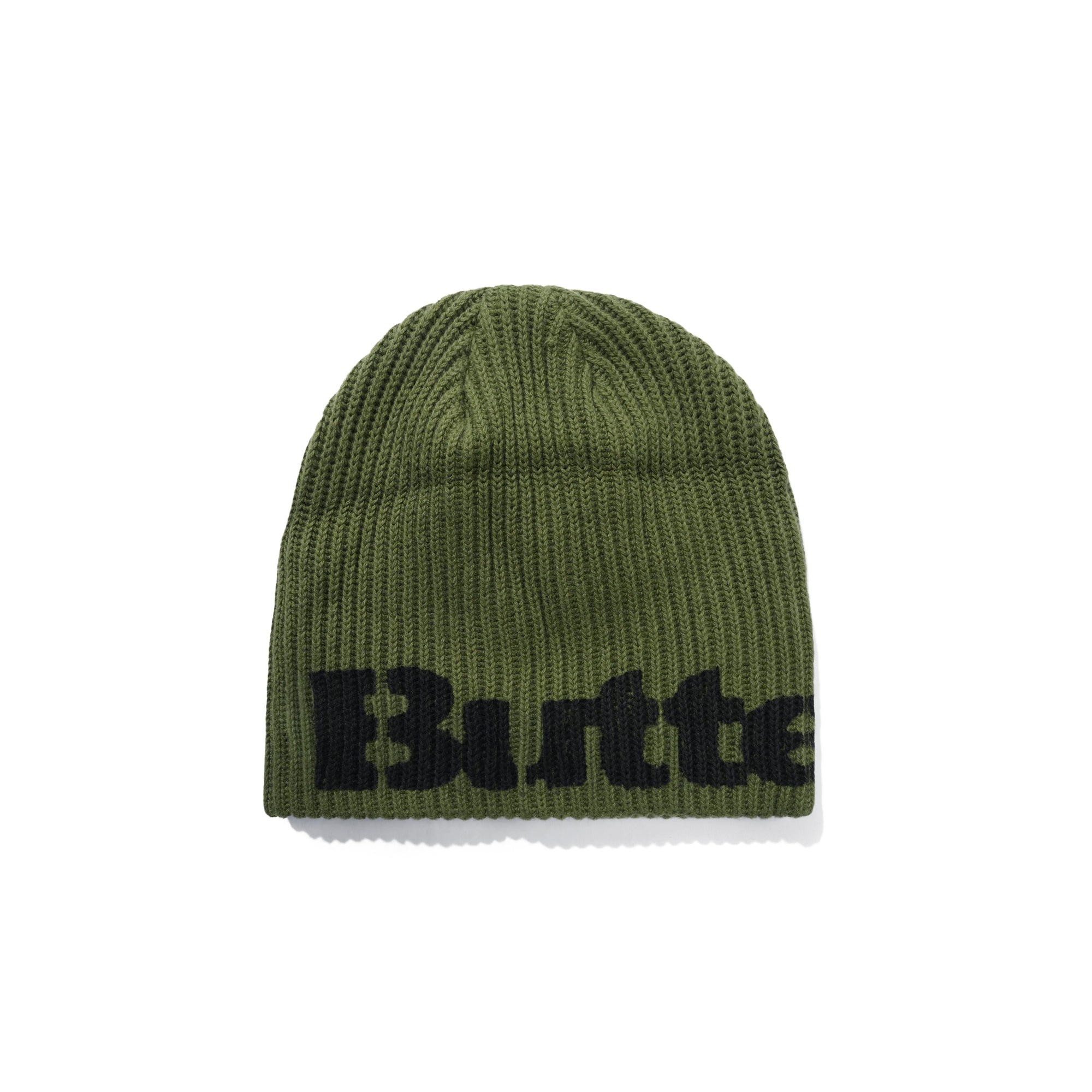 "STENCIL" SKULLY BEANIE (ARMY)