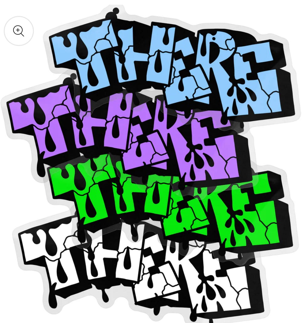 "LIFE TOY" STICKERS (VARIOUS COLOURS)