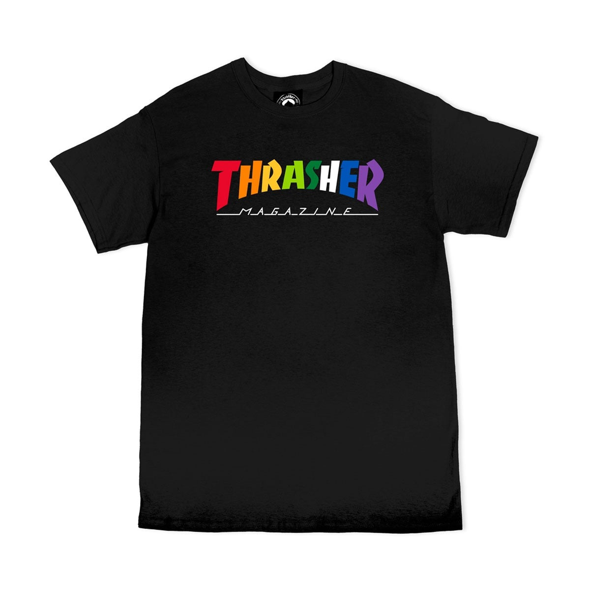 "RAINBOW" T-SHIRT (BLACK)