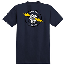 Load image into Gallery viewer, THUNDER TRUCKS - &quot;DEATH GRIP&quot; T-SHIRT (NAVY)

