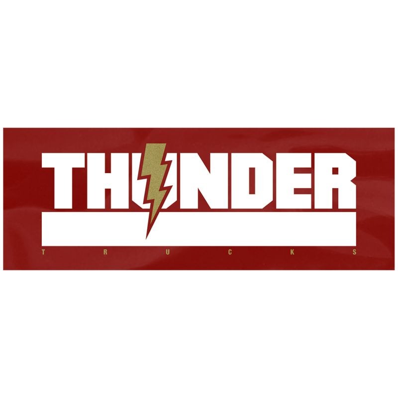 THUNDER TRUCKS - "VARSITY" STICKER (LARGE)