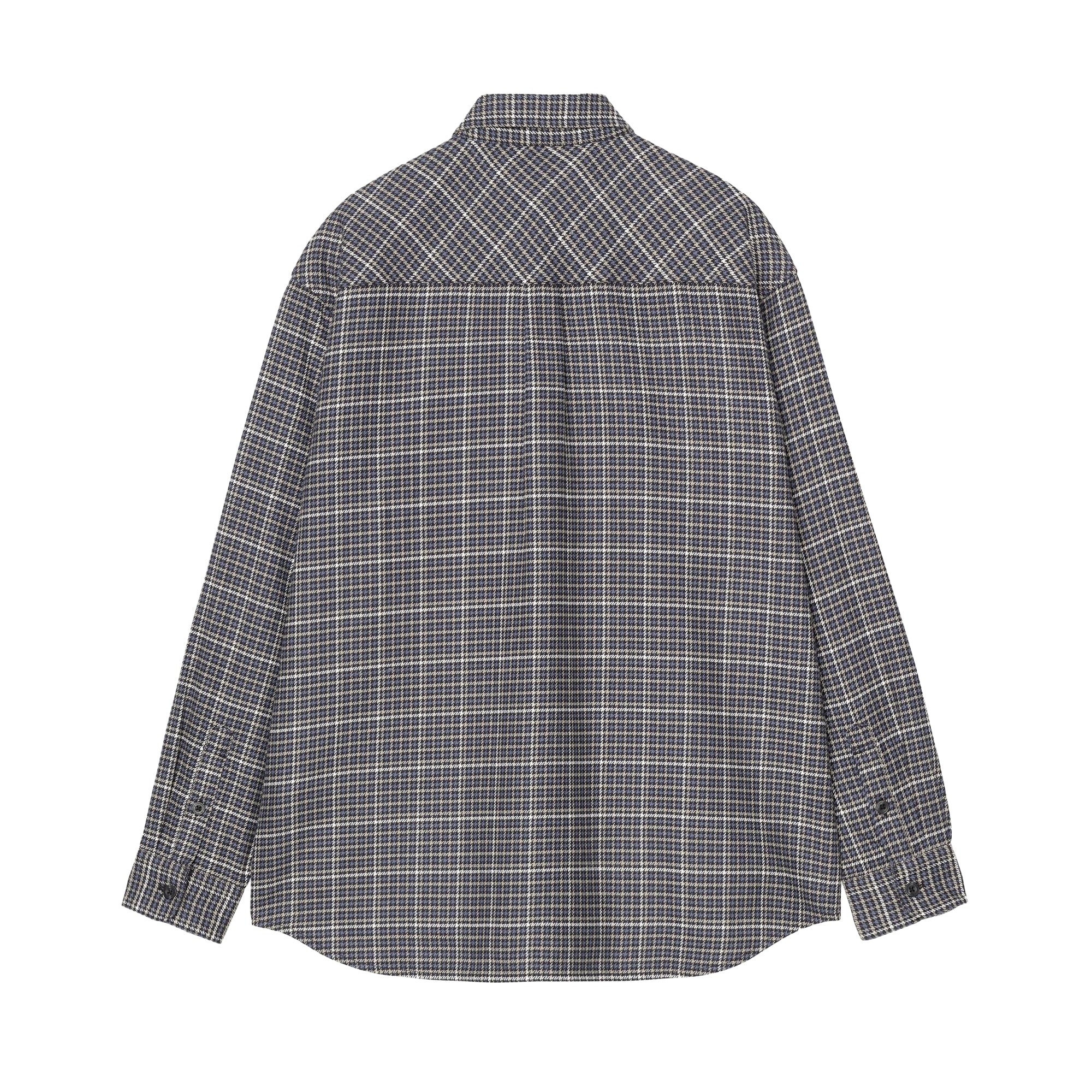 "TODRICK" HOUNDSTOOTH SHIRT (ICESHEET)