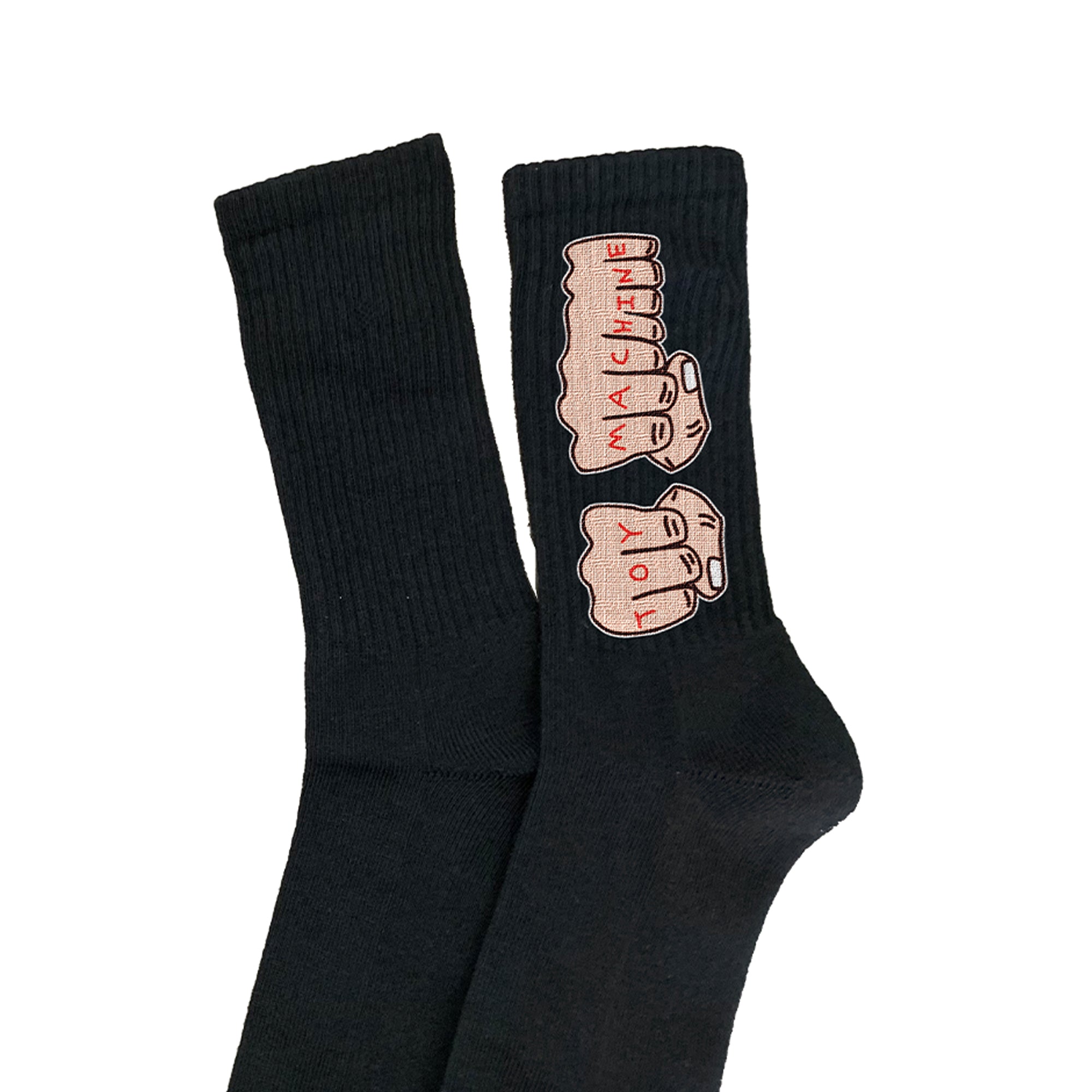 "FISTS" SOCKS (BLACK)