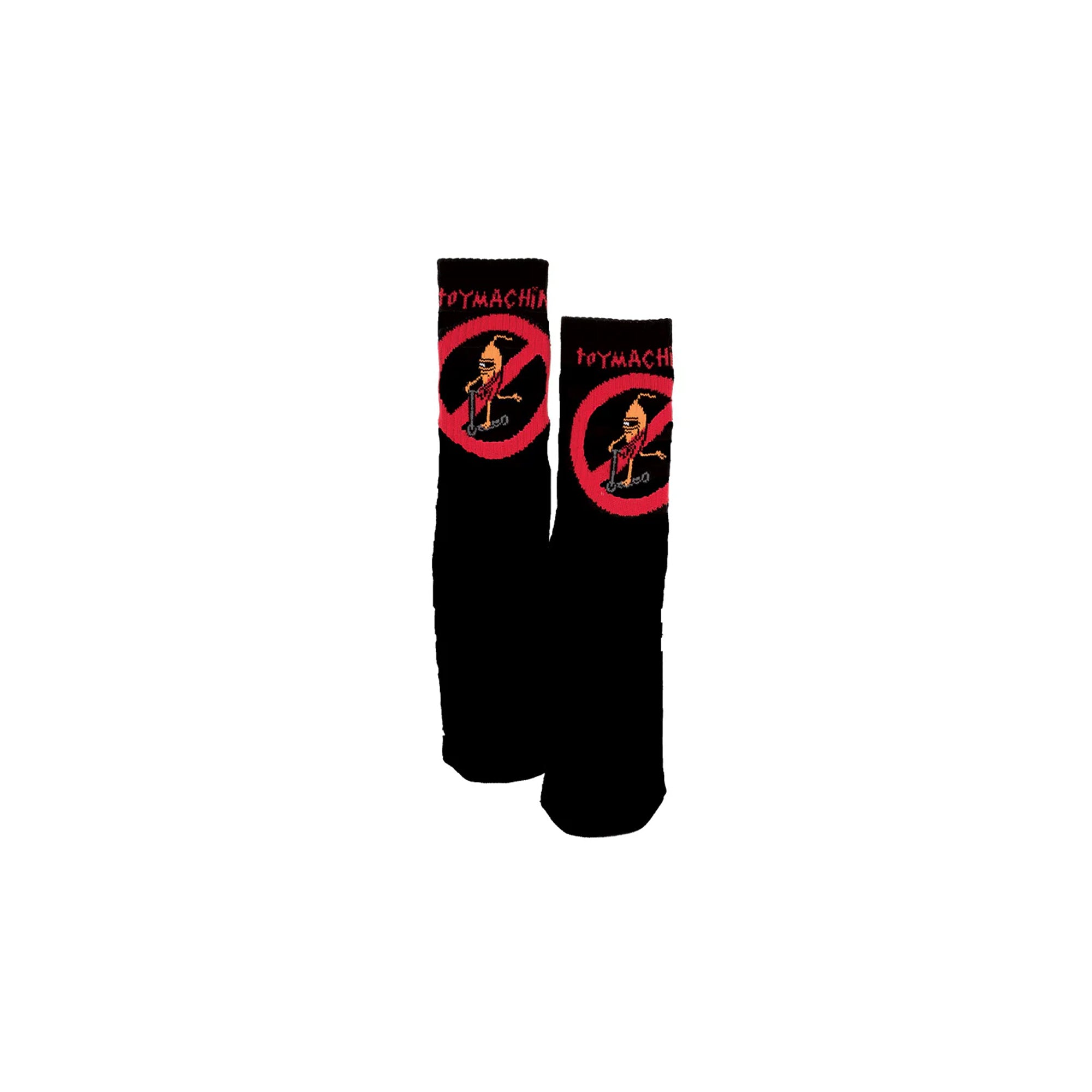 "NO SCOOTER" SOCKS (BLACK)