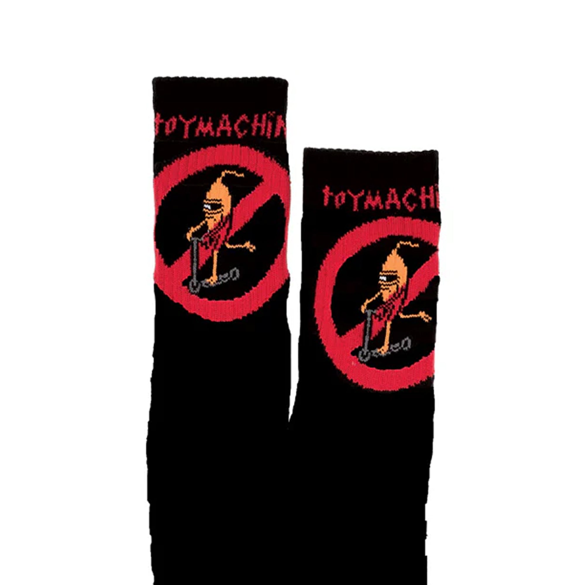 "NO SCOOTER" SOCKS (BLACK)