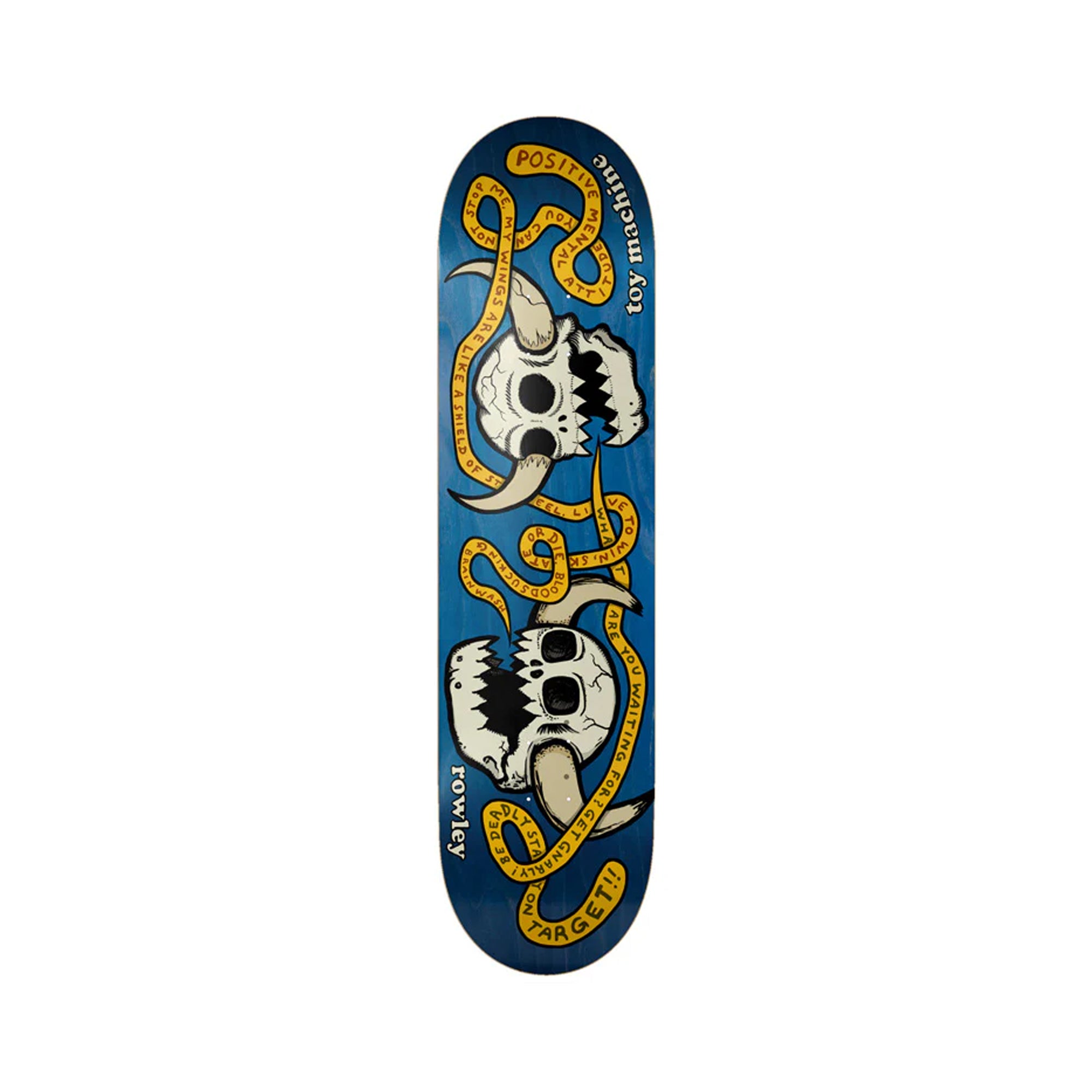 GEOFF ROWLEY'S "SKULL" DECK (8.25")-1