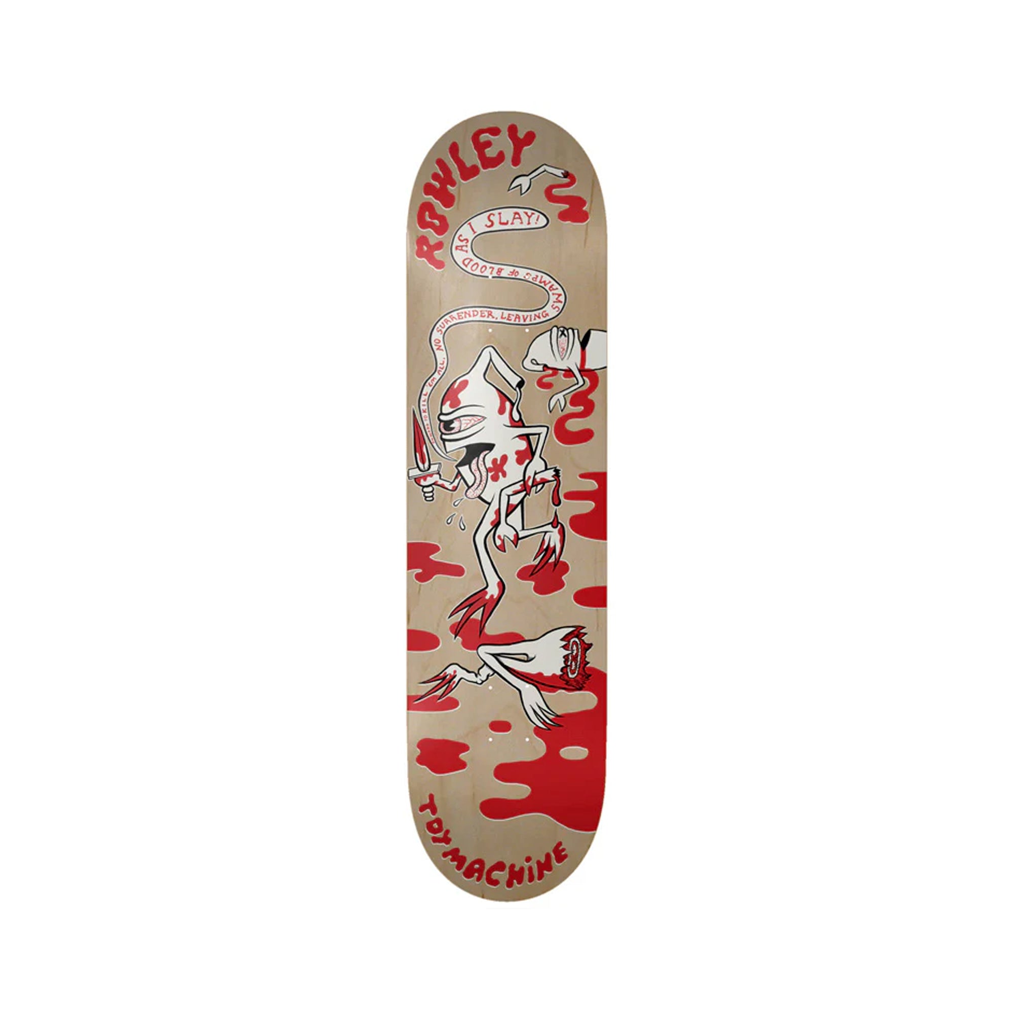GEOFF ROWLEY'S "SLAYER" DECK (8.5")