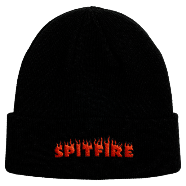 "DEMONSEED SCRIPT" CUFF BEANIE (BLACK)