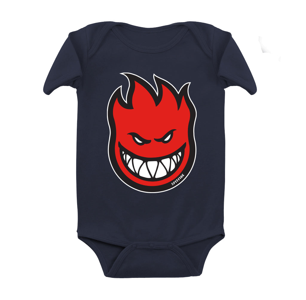 SPITFIRE WHEELS - "BIGHEAD" BABY ONESIE