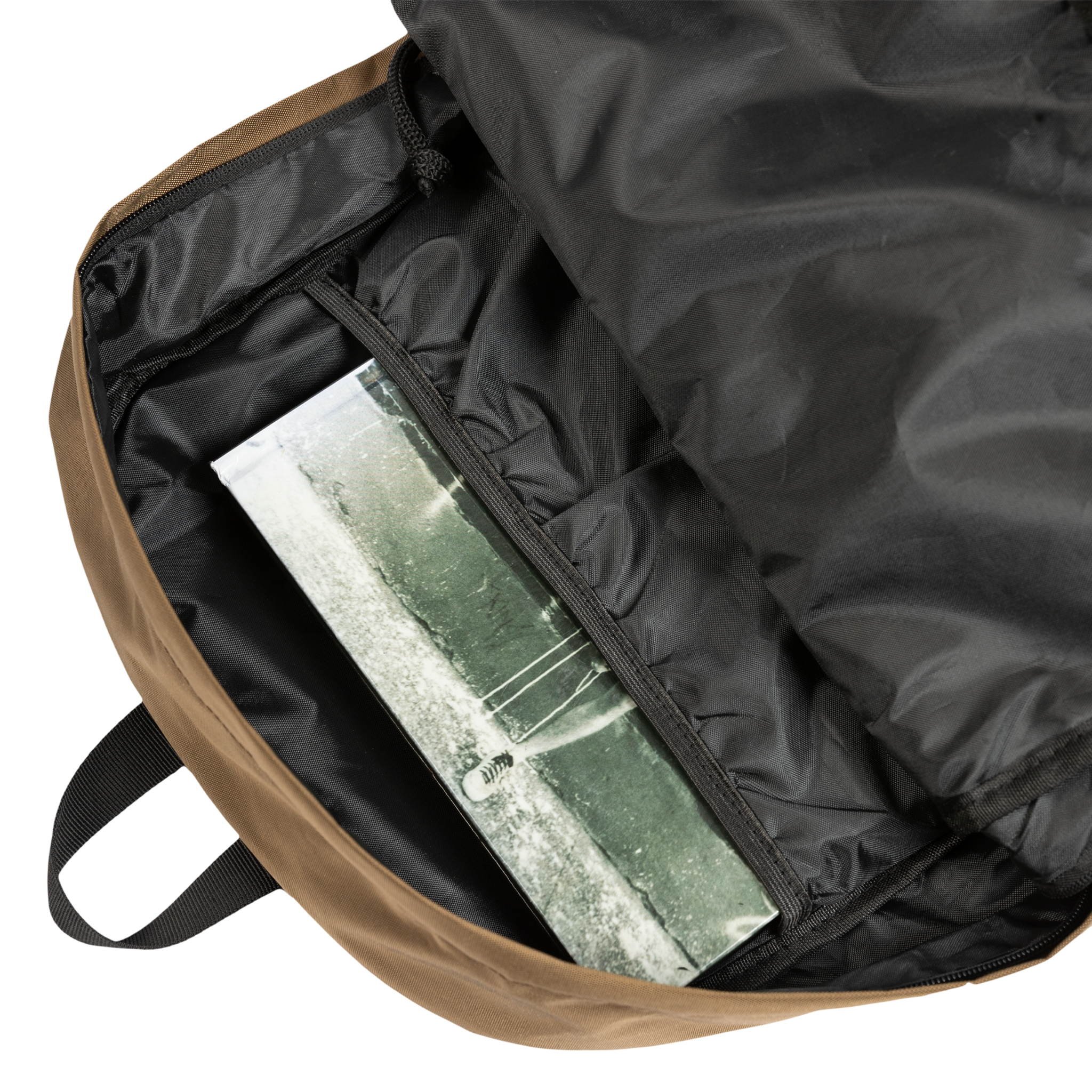 "BIGHEAD SWIRL" BACKPACK (OLIVE BROWN)