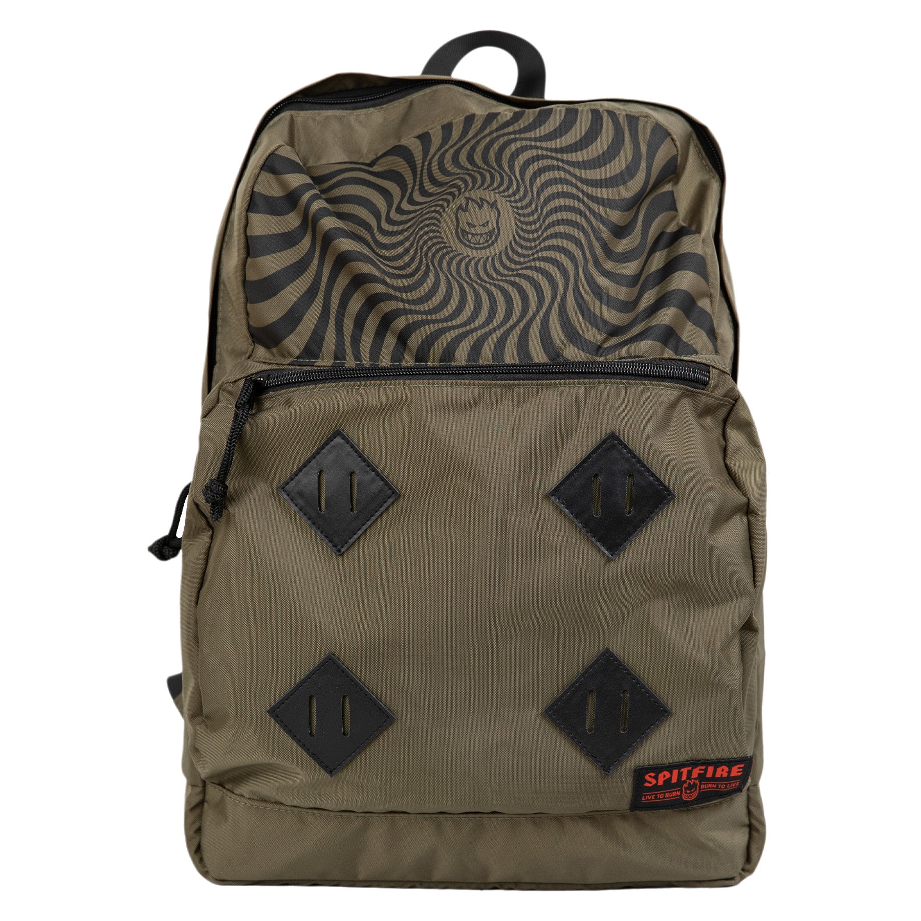 "BIGHEAD SWIRL" BACKPACK (GREEN)