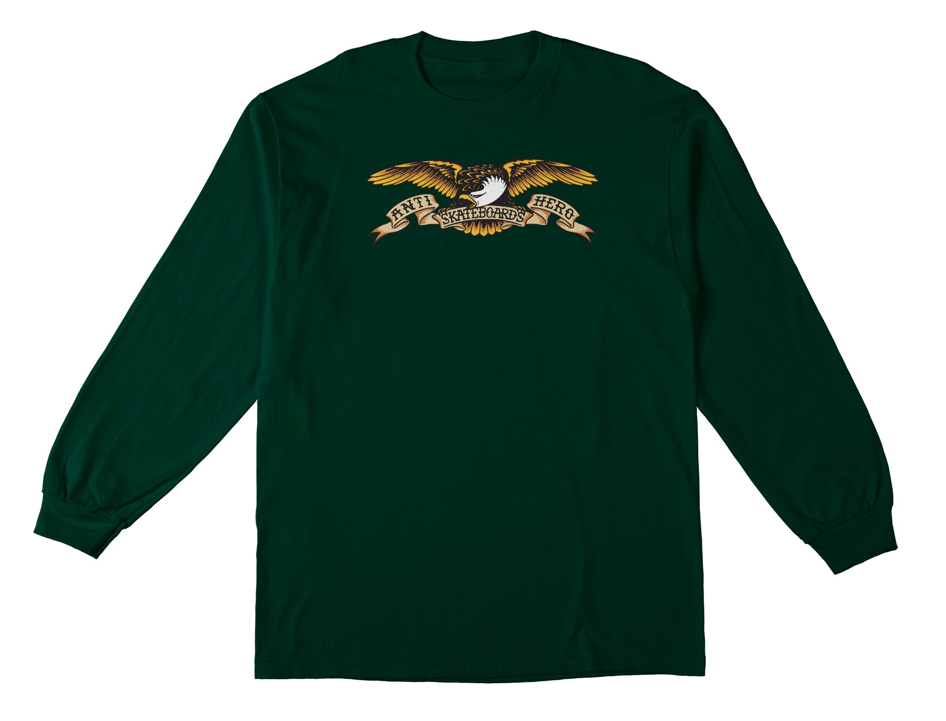 ANTI HERO - "CLASSIC EAGLE" LONGSLEEVE (FOREST GREEN)