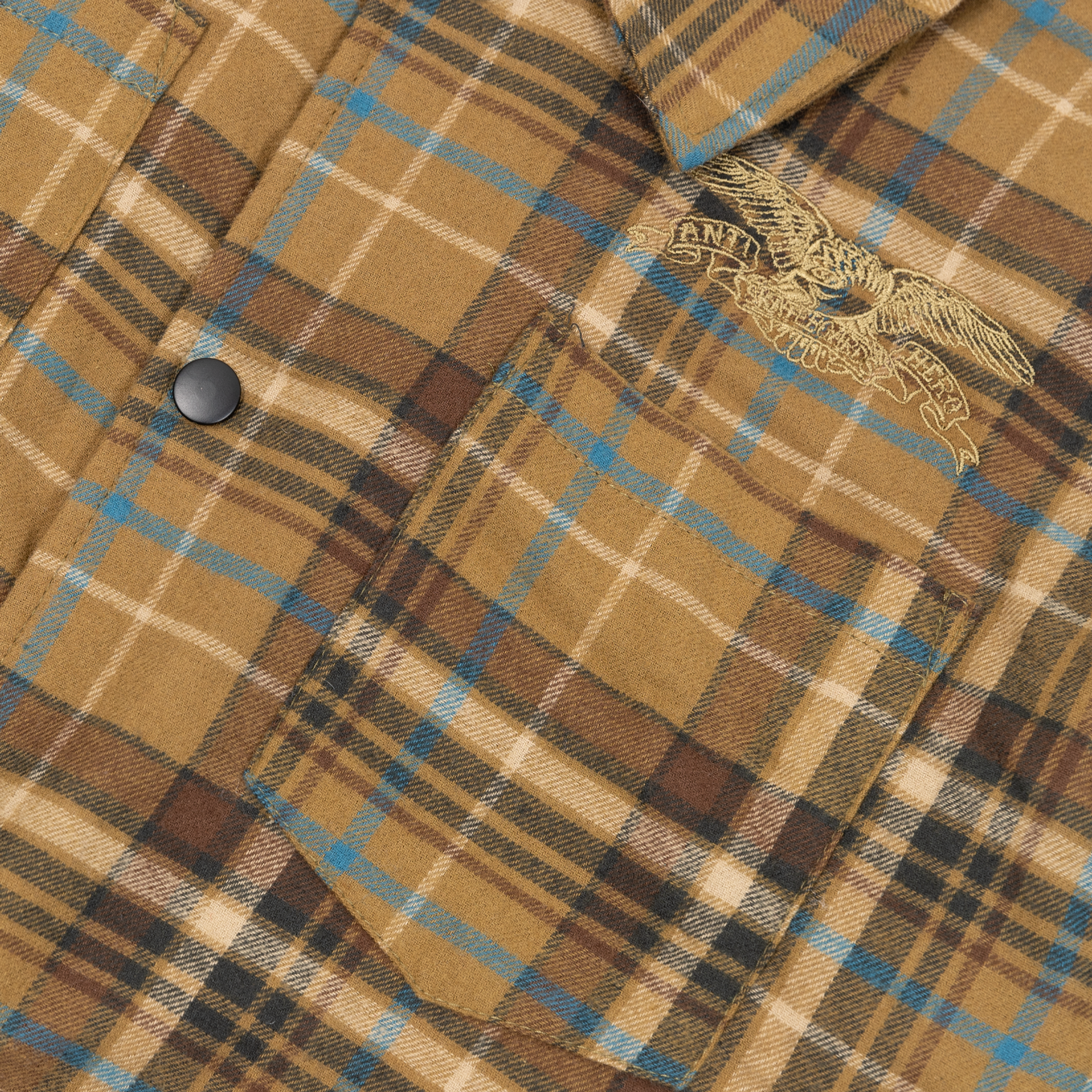 "BASIC EAGLE" FLANNEL JACKET (SIZE SMALL)-3