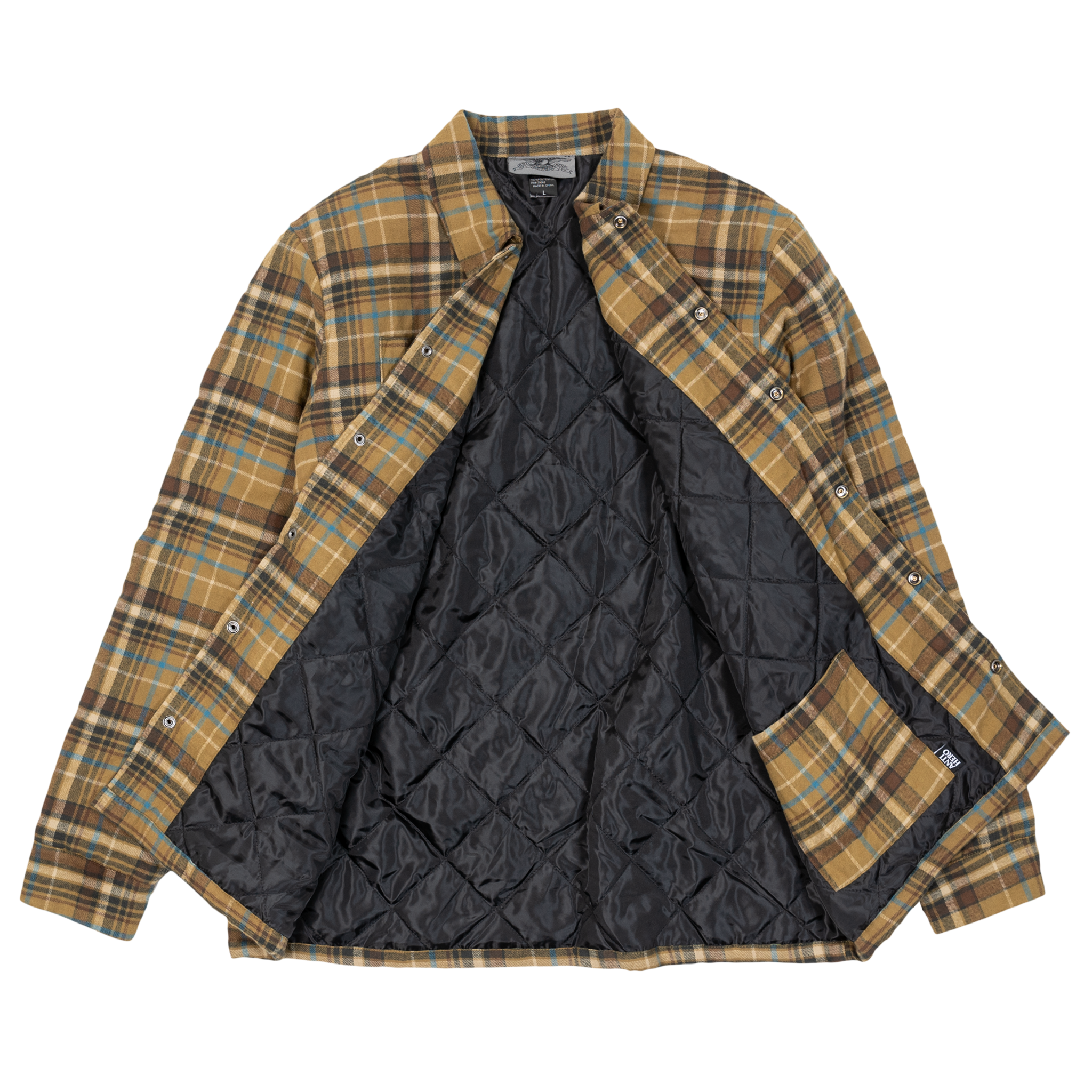 "BASIC EAGLE" FLANNEL JACKET (SIZE SMALL)-5