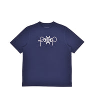 Load image into Gallery viewer, POP TRADING. CO - &quot;CAPTAIN&quot; T-SHIRT (NAVY)
