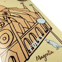 Load image into Gallery viewer, MAGENTA SKATEBOARDS - FOLEY&#39;S &quot;BUILDING&quot; DECK (8.5&quot;)
