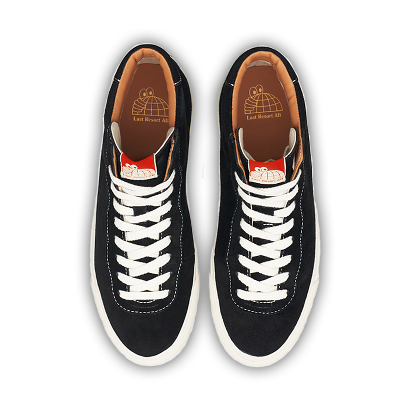 "VM001 HI" SUEDE - BLACK/WHITE-3