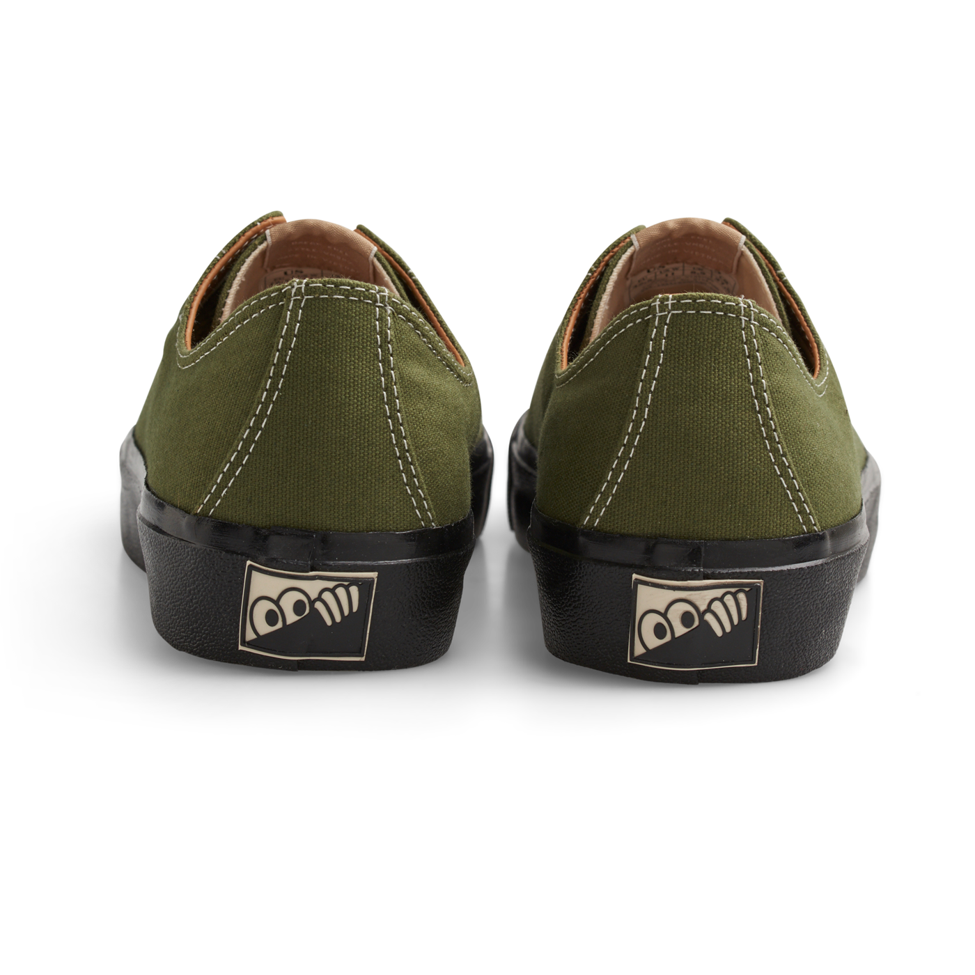 "VM003 LO" CANVAS - LEAF GREEN/BLACK (SIZE 41)-3
