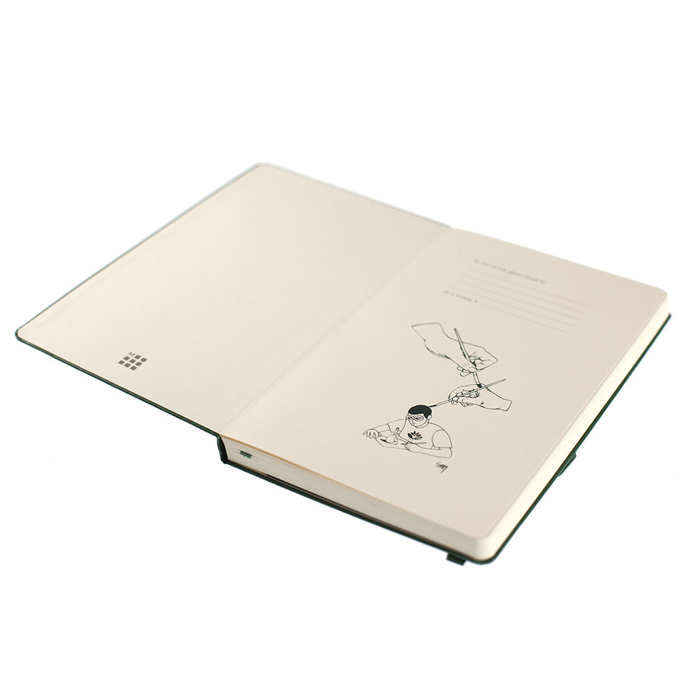 MAGENTA SKATEBOARDS - MOLESKIN SKETCH BOOK