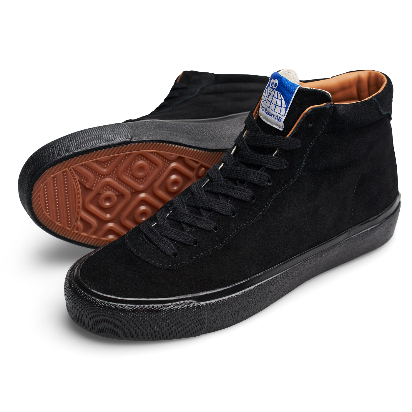 "VM001 HI" SUEDE - BLACK/BLACK
