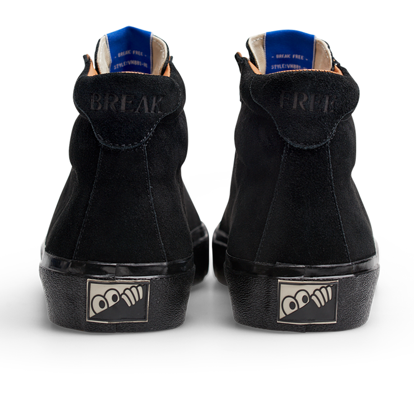 "VM001 HI" SUEDE - BLACK/BLACK-3