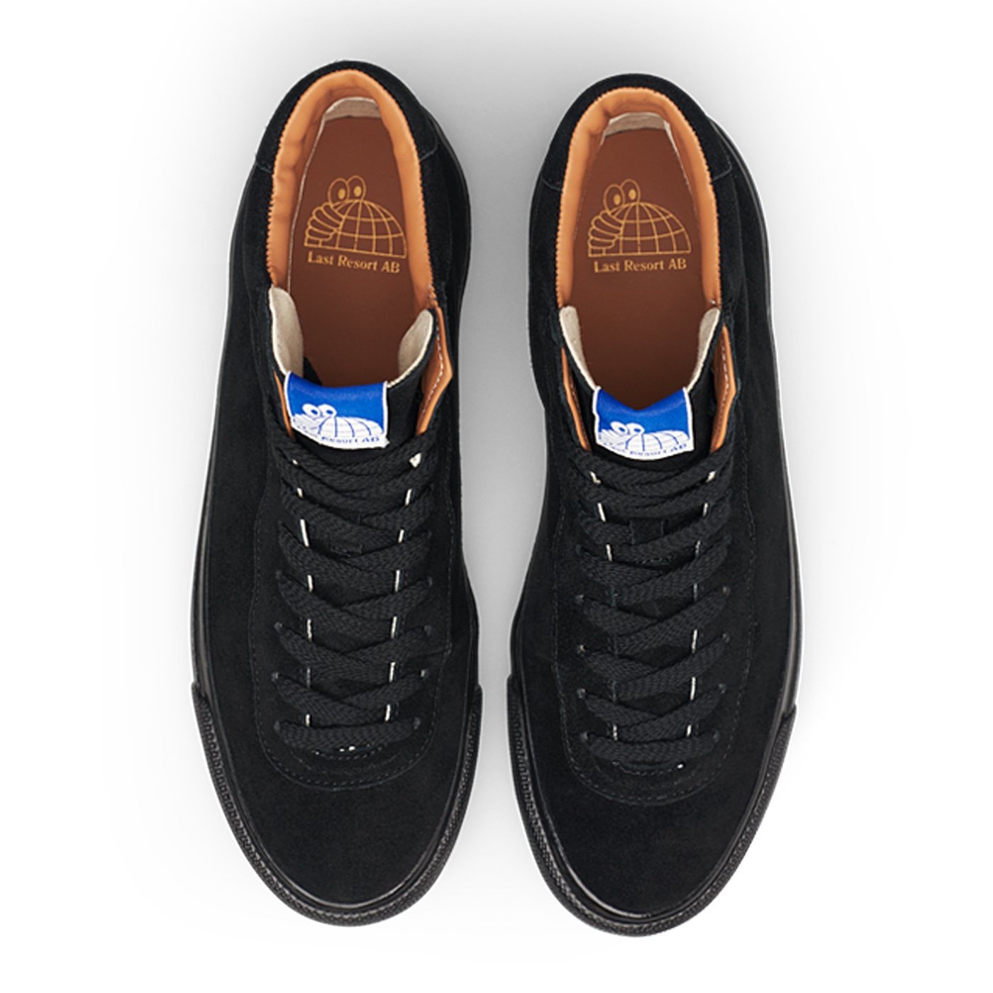 "VM001 HI" SUEDE - BLACK/BLACK-4