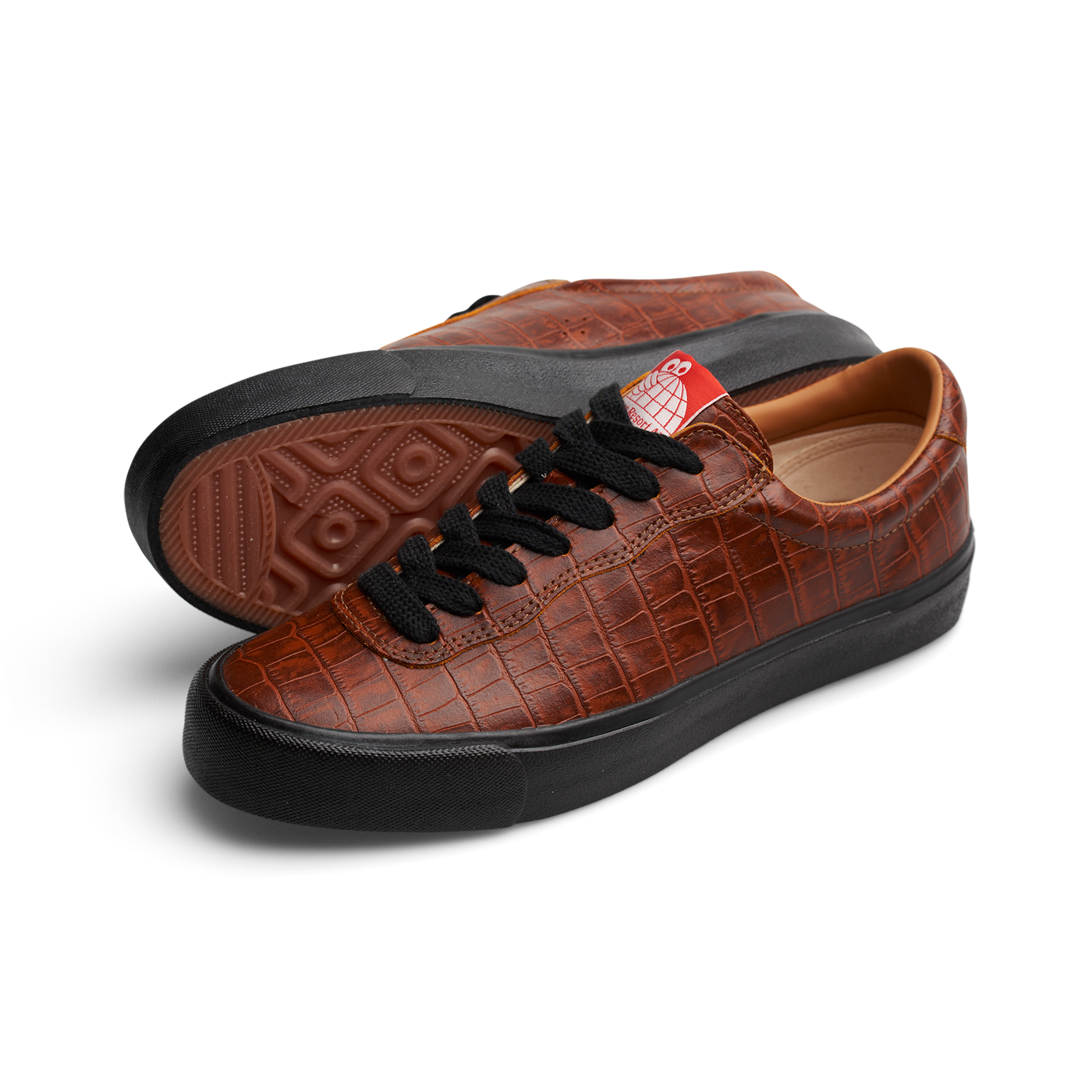 LAST RESORT AB - "VM001 LO" LEATHER - CROC/BLACK