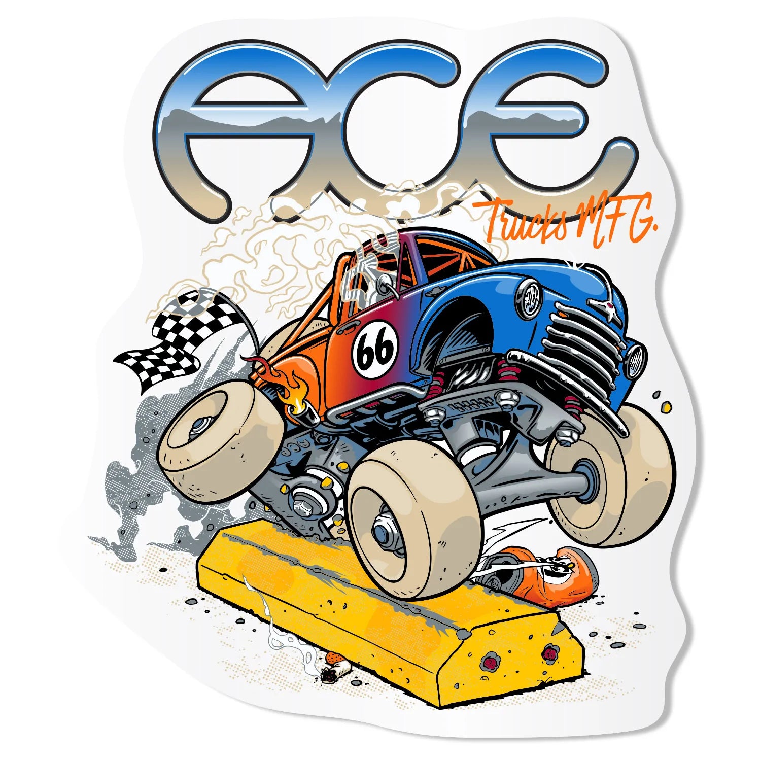 ACE TRUCKS - "MONSTER TRUCK" STICKER