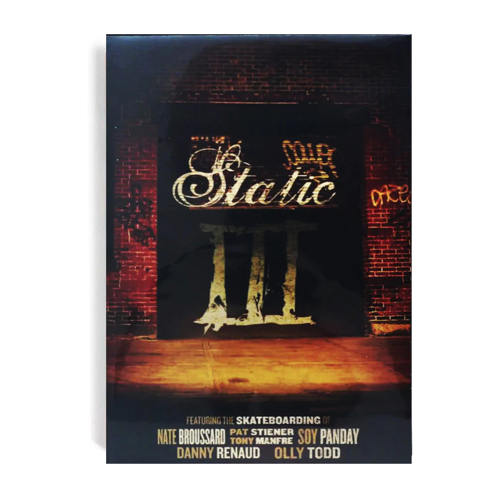 JOSH STEWART'S "STATIC 3" DVD
