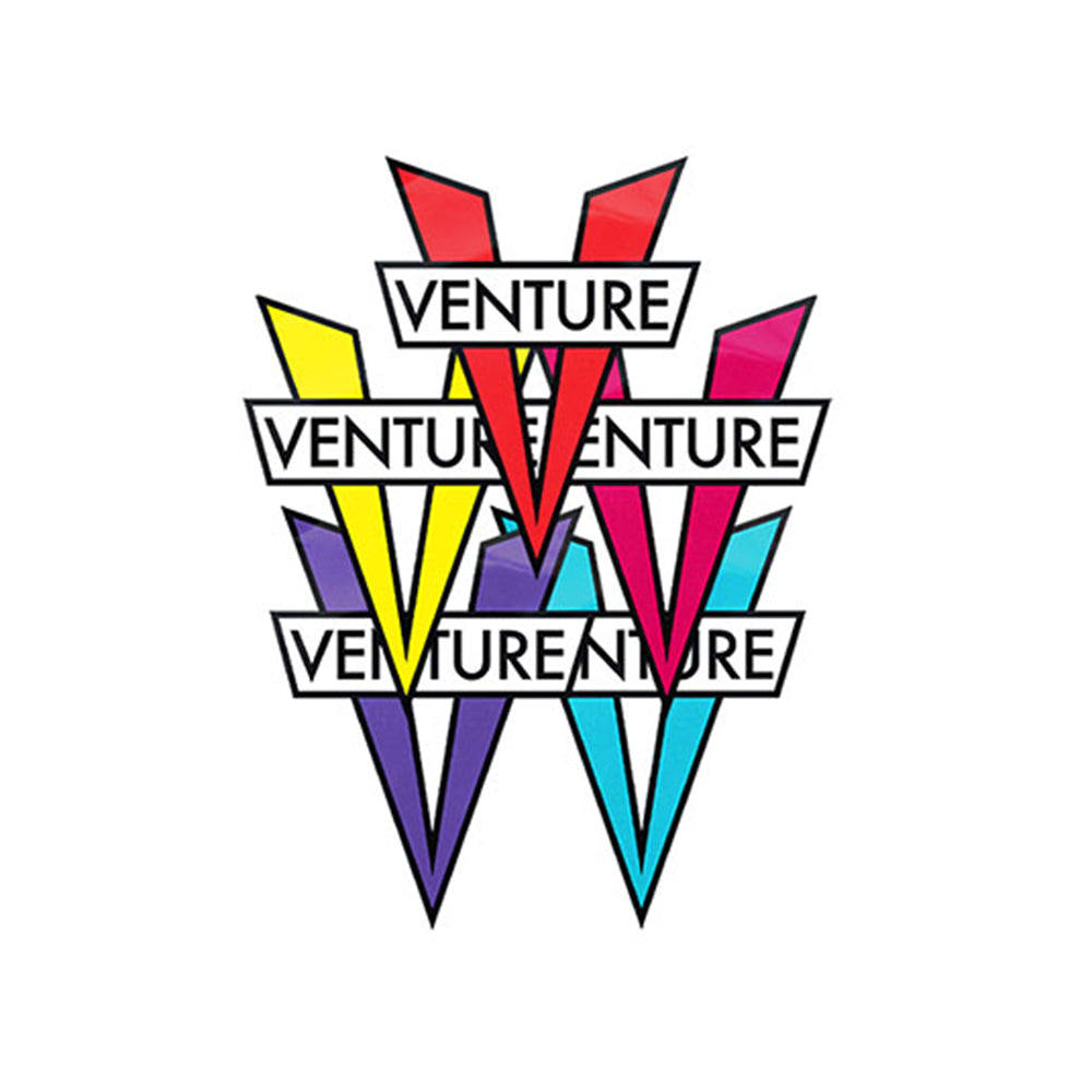 VENTURE TRUCKS - "V DIE-CUT" STICKER (ASSORTED)